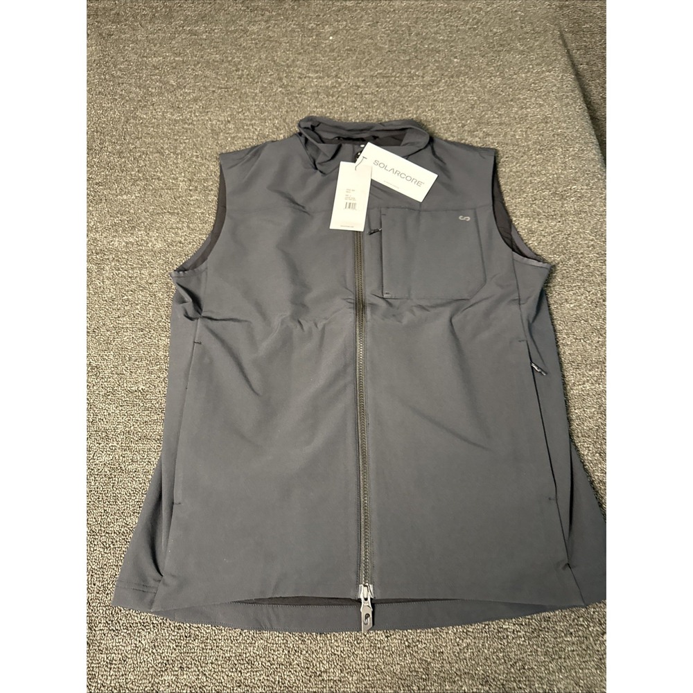 oros solarcore Men's Vest Size Large Color Caviar #1144